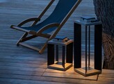 TECKALU Solar lantaarn noir alu/Duratek - XL 245x245x900 / 500L