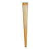 TECKA Torche solaire teck / verre acrylique depoli  ht 50 / 500 L