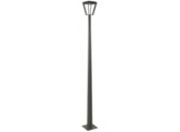 METRO Lampadaire solaire a led alu gris espace ht. 200 / 500L