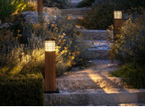 TEKURA COLLECTION - COLONNE SOLAIRE TECK