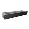 Taula XL Watertafel in aluminium 300x60x40 cm