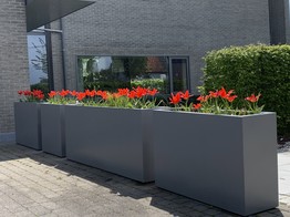 JARDINIERE RECTANGULAIRE EN ALUMINIUM