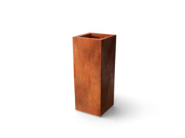 JARDINIERE RECTANGULAIRE EN CORTEN H 100 cm