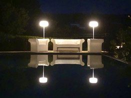 BUMP COLLECTION - SOLAR LAMPADAIRE WIT