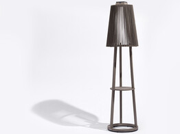 TECKA -  LAMPADAIRE SOLAIRE EN DURATEK ht 182 / 500L
