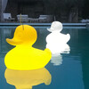 DUCK DUCK LED-LAMPE FLOTTANTE XL JAUNE