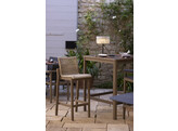 COPENHAGUE COLLECTION TABOURET CORDE PLATE BEIGE