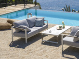 BASTINGAGE COLLECTION - CANAPE DEUX PLACES ALU-DURATEK-ATEJA
