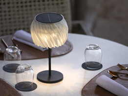 PALOMA SOLAR TAFELLAMP WIT