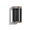 TECKALU SOLAR WANDLAMP ZWART
