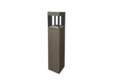 SOLAR PADVERLICHTING TECKALU ZWART MET VOET H45