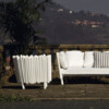 CANISSE SOFA UNICOLOR MET KUSSENSET